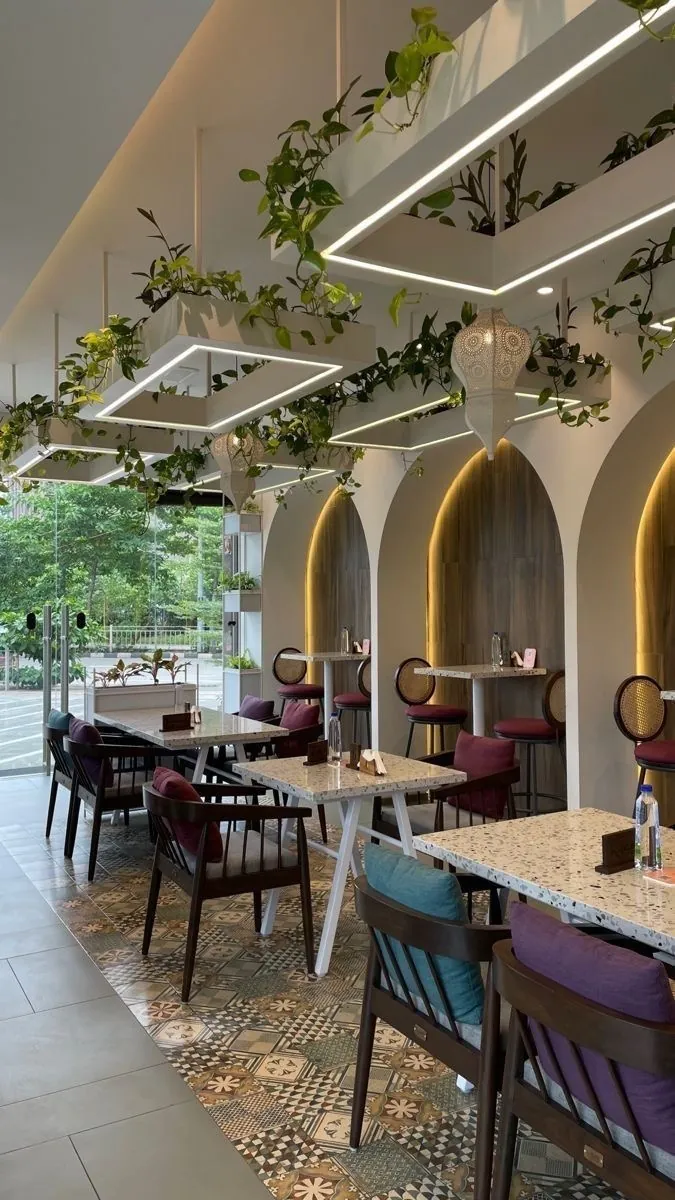 Qbistro Kafe Mimari Tasarım Tadilat Projemiz - tamamlanan tasarım 3