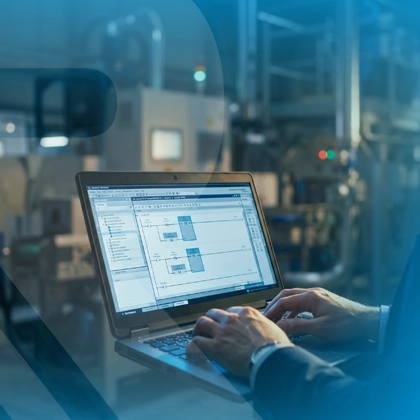 PLC programlama ekranı